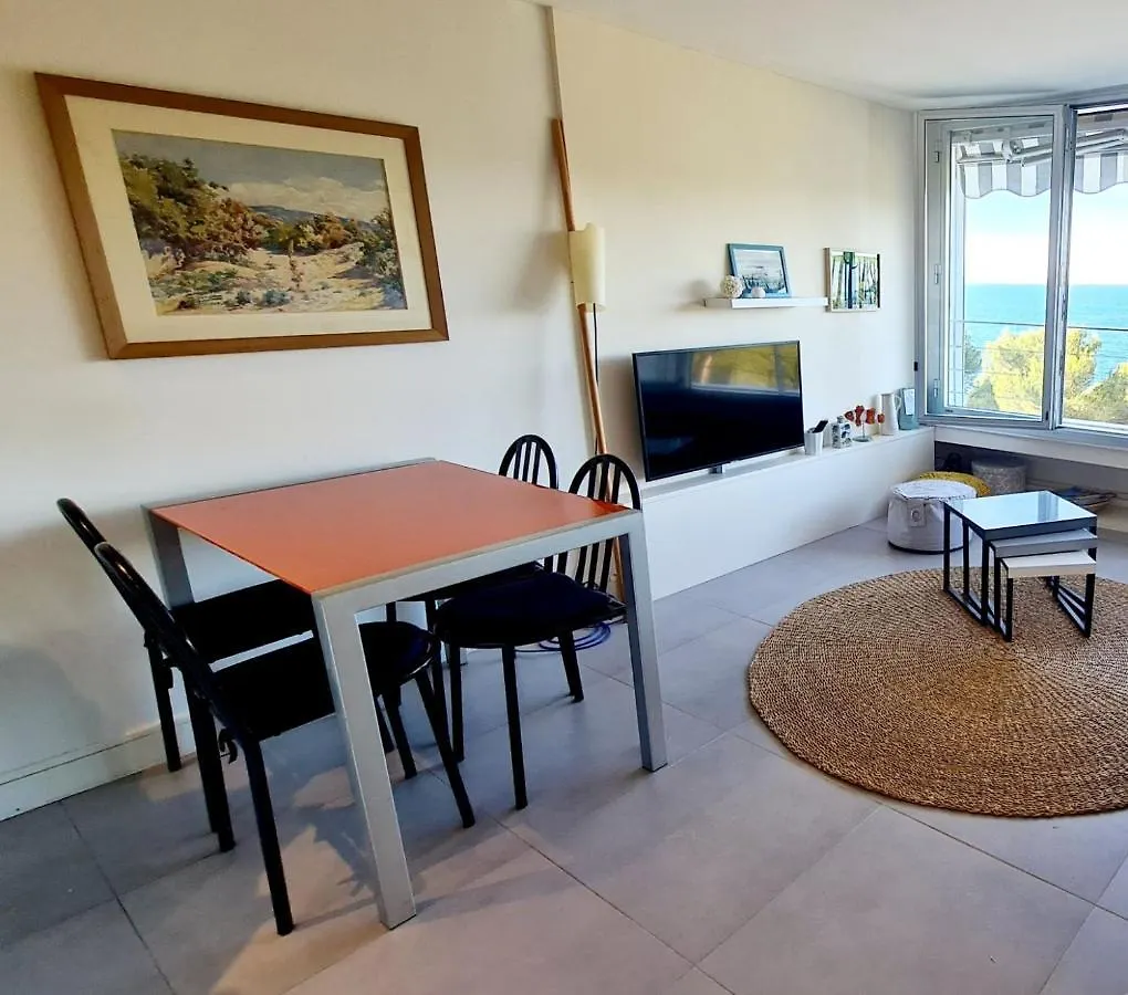 Superbe Appartement Vue Mer - Plage, Piscine Et Tennis Prive Bandol France